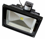 Projecteur extérieur à LED avec détecteur de mouvement, 30W, IP65, Blanc Neutre