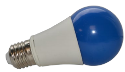 Ampoule LED 9W, Bleu, E27