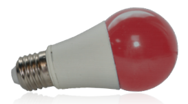 Ampoule LED 9W, Rouge, E27