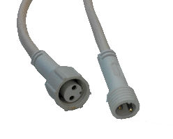 Câble plug interconnexion alimentation 2 pins 2M