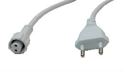Câble plug alimentation 2 pins 2M
