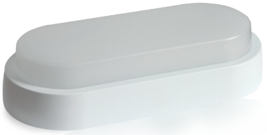 Plafonnier LED Saillie 12W Blanc neutre IP65 Finition Blanc