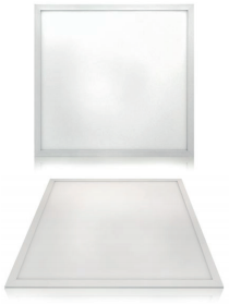 Pavé à LED 40W Dimmable, Blanc Chaud, 597x597 Finition Blanc